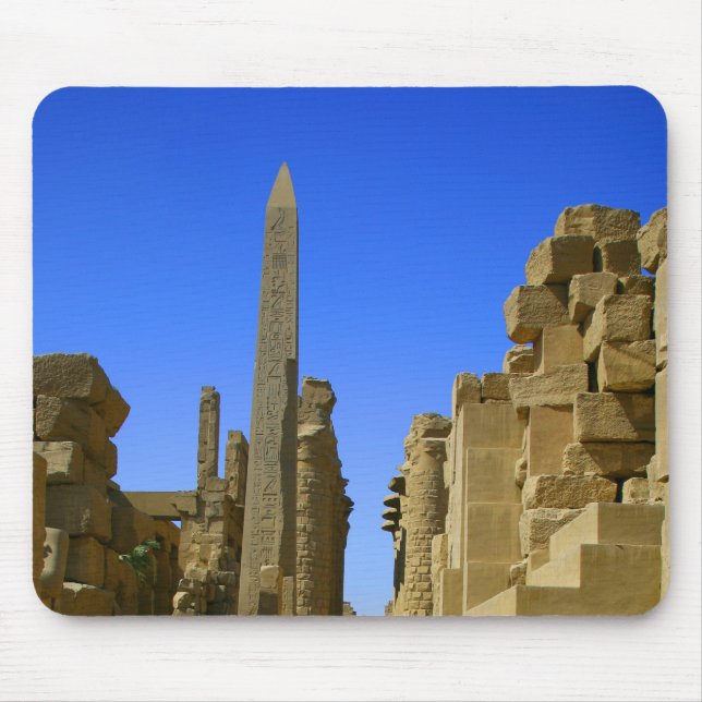 Egyptian Ruins Karnack Mouse Pad (Front)