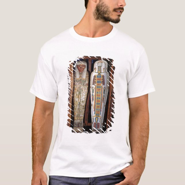 Egyptian sarcophagus covered with hieroglyphics (p T-Shirt (Front)