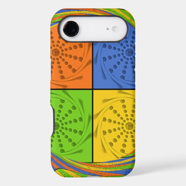 Egyptian Seamless set fabric pattern (Back)