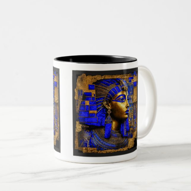 Egyptian Secrets Two-Tone Mug, 11 oz  Coffee Mug (Front Right)