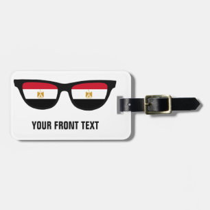 Egyptian Shades custom luggage tag