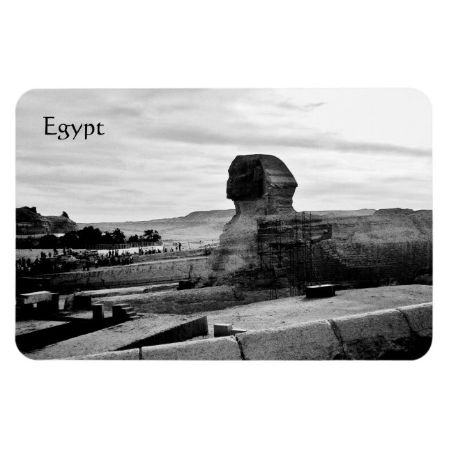 Egyptian Sphinx Magnet (Horizontal)