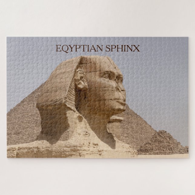 Egyptian Sphinx Photo Jigsaw Puzzle (Horizontal)