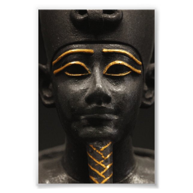 Egyptian Statue of Osiris Photo Print (Front)