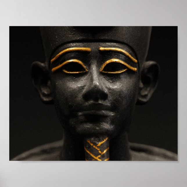 Egyptian Statue of Osiris Poster (Front)