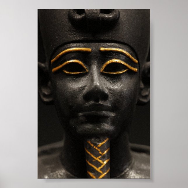 Egyptian Statue of Osiris Poster (Front)