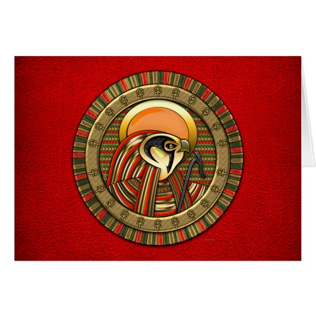 Egyptian Sun God Ra (Front Horizontal)