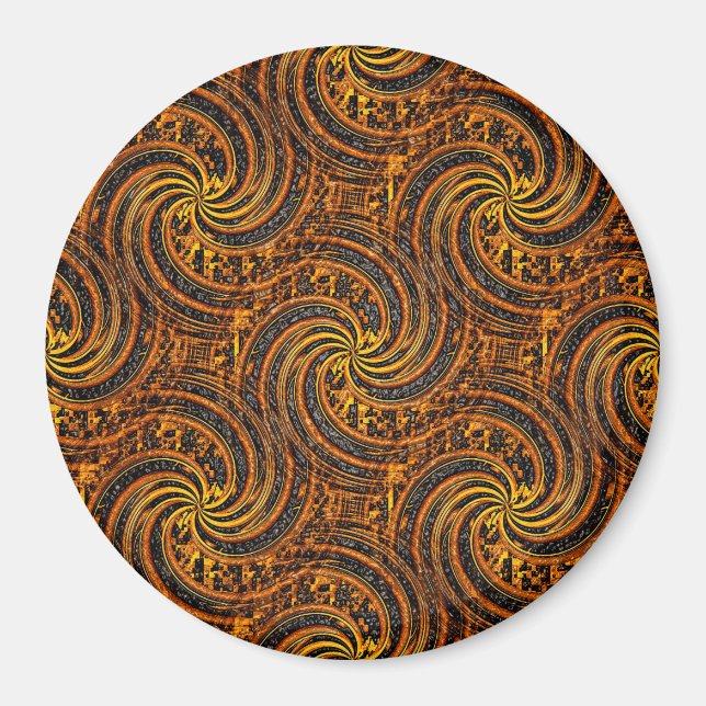 Egyptian Swirl....... Magnet (Front)