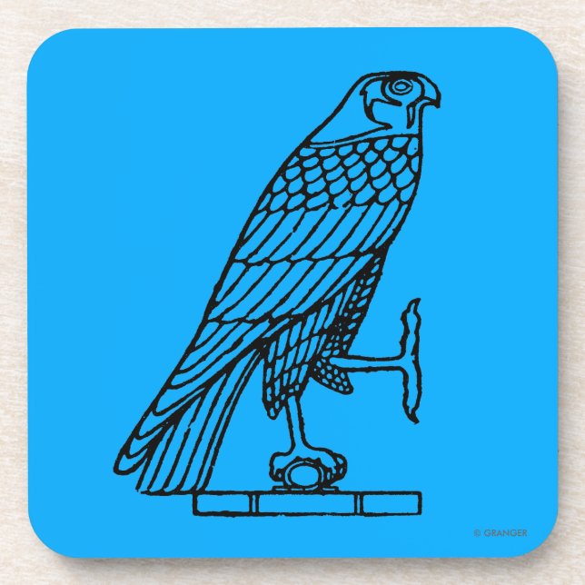 Egyptian Symbol: Falcon Coaster (Front)