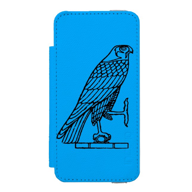 Egyptian Symbol: Falcon Incipio iPhone Wallet Case (Folio Front)