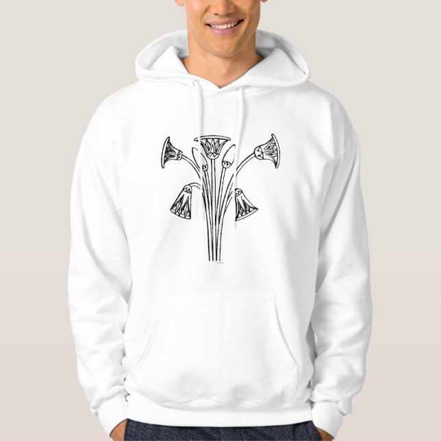 Egyptian Symbol: Lotus Hoodie (Front)