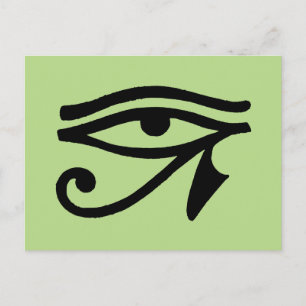 Egyptian Symbol: Wedjat Postcard