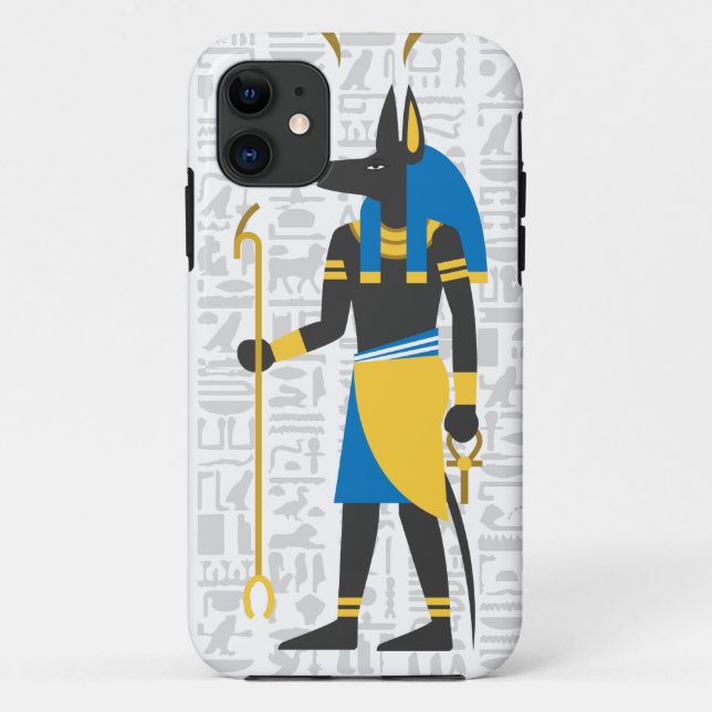 Egyptian Symbols Case-Mate iPhone Case (Back)