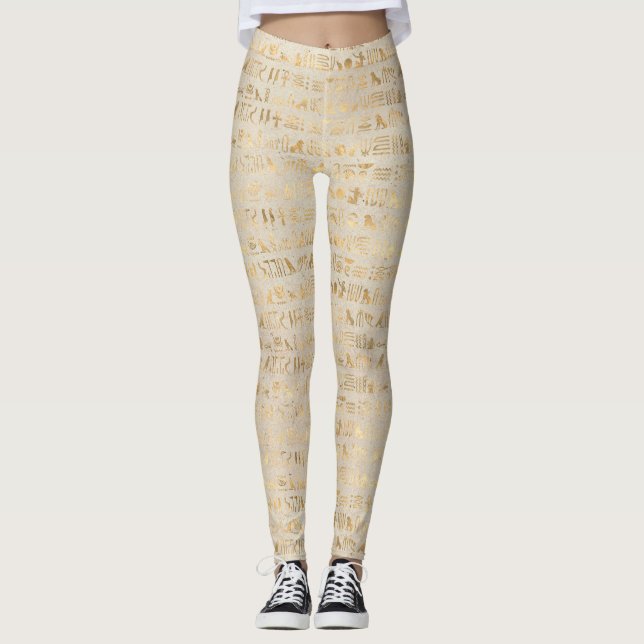 Egyptian Symbols II Leggings (Front)