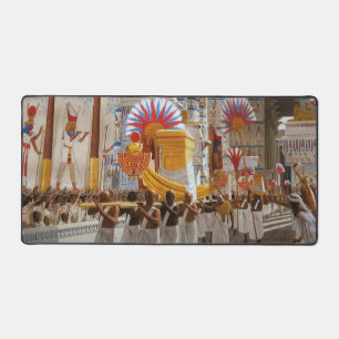 EGYPTIAN TEMPLE DESK MAT