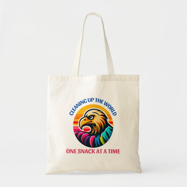 Egyptian Vulture a Symbol of Intelligence Tote Bag (Front)