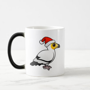 Egyptian Vulture Santa Magic Mug