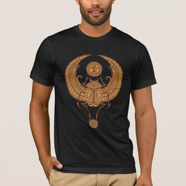 Egyptian Winged Scarab T-Shirt (Front)