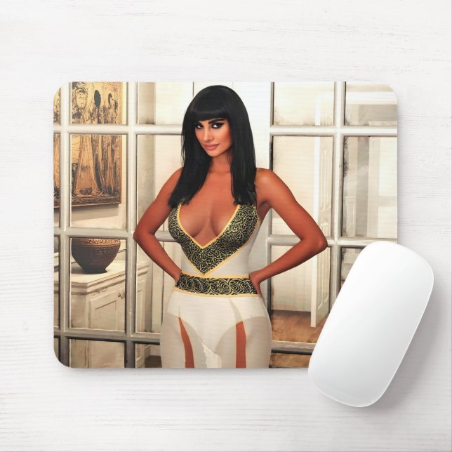 Egyptian Woman mouse mat (With Mouse)