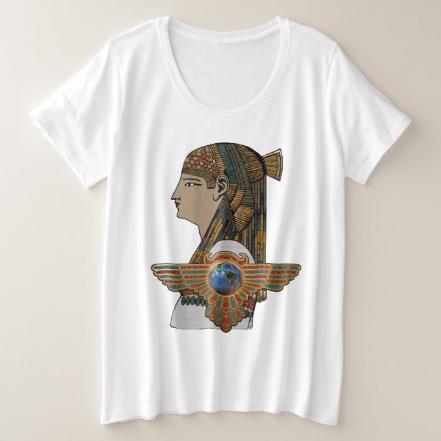 Egyptopia Plus Size T-Shirt (Design Front)