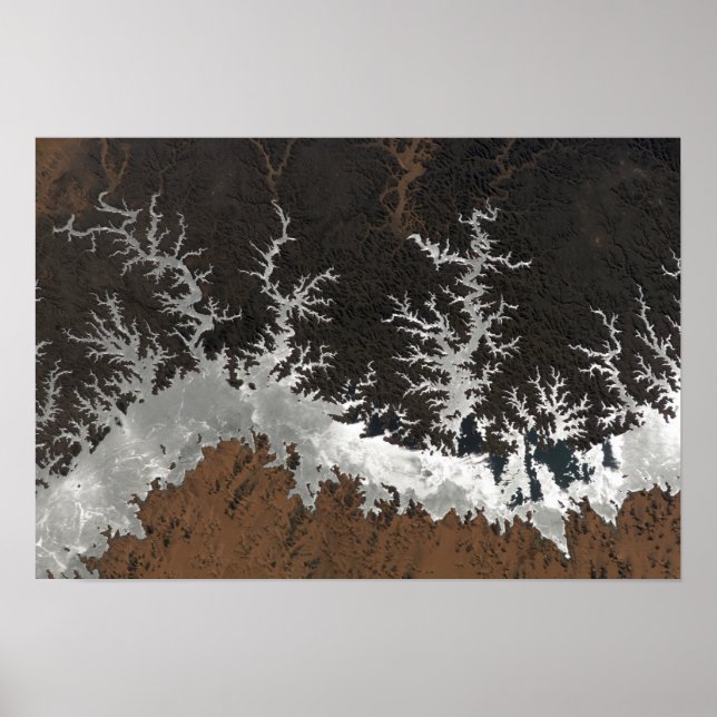 Egypt's Lake Nasser Poster (Front)