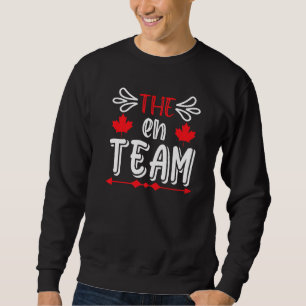 Eh Canada Day Maple Leaf Eh Team Canadian Flag Sweatshirt