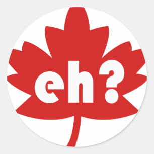 Eh? Classic Round Sticker