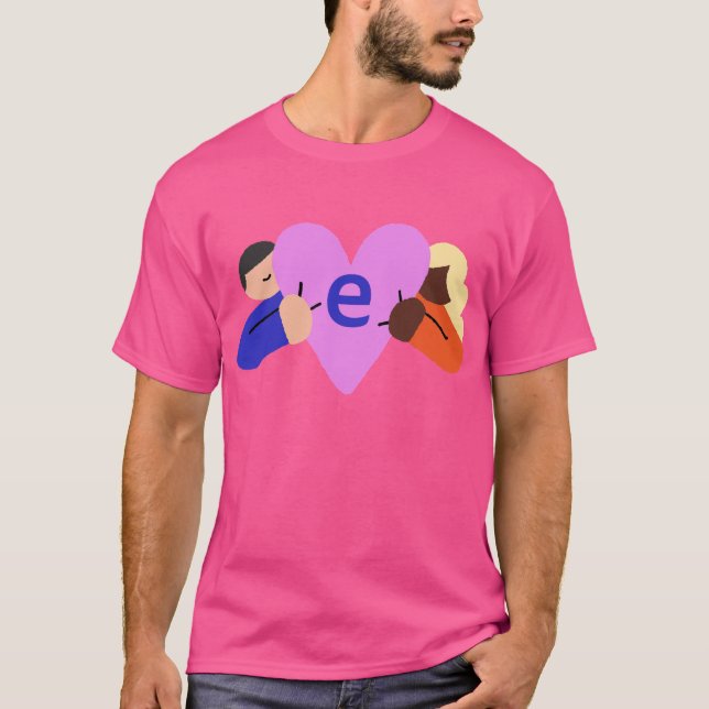 EH Compassion Logo T-shirt Pink (Front)