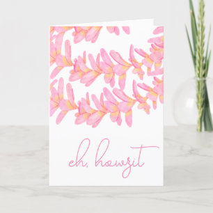 Eh, Howzit Thank You Card