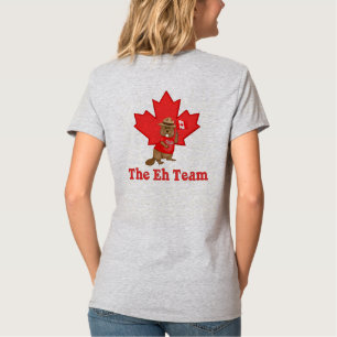 Eh Team Beaver - Back Art Version T-Shirt
