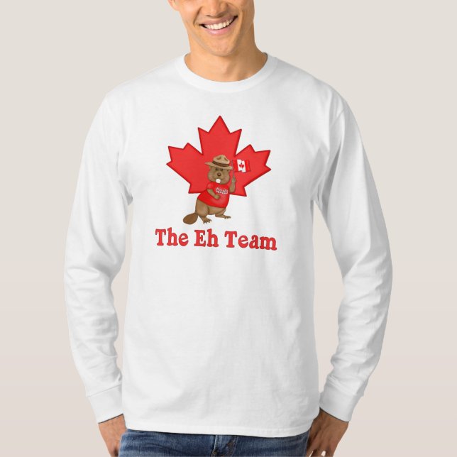 Eh Team Beaver T-Shirt (Front)