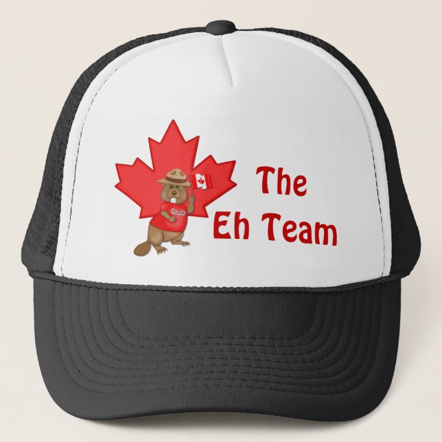 Eh Team Beaver Trucker Hat (Front)