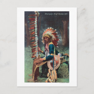 Ehankekle Chief Portrait Postcard