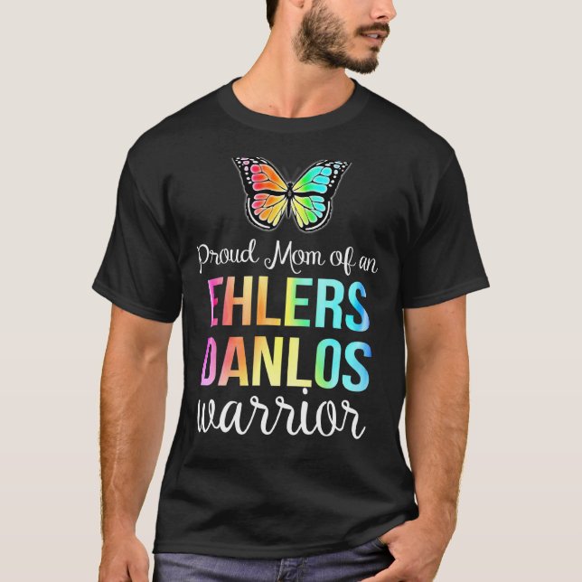 Ehlers Danlos Awareness T Proud Mum Butterfly Tee (Front)
