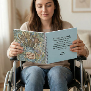 Ehlers Danlos Spoonie Spiral Notebook