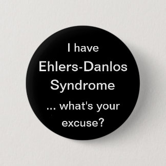 Ehlers Danlos Syndrome 6 Cm Round Badge