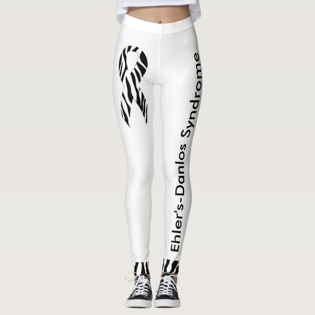 Ehler's-Danlos Syndrome Awareness Leggings (Front)