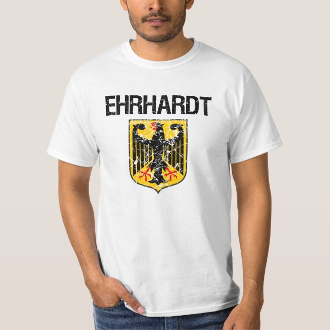 Ehrhardt Last Name T-Shirt (Front)