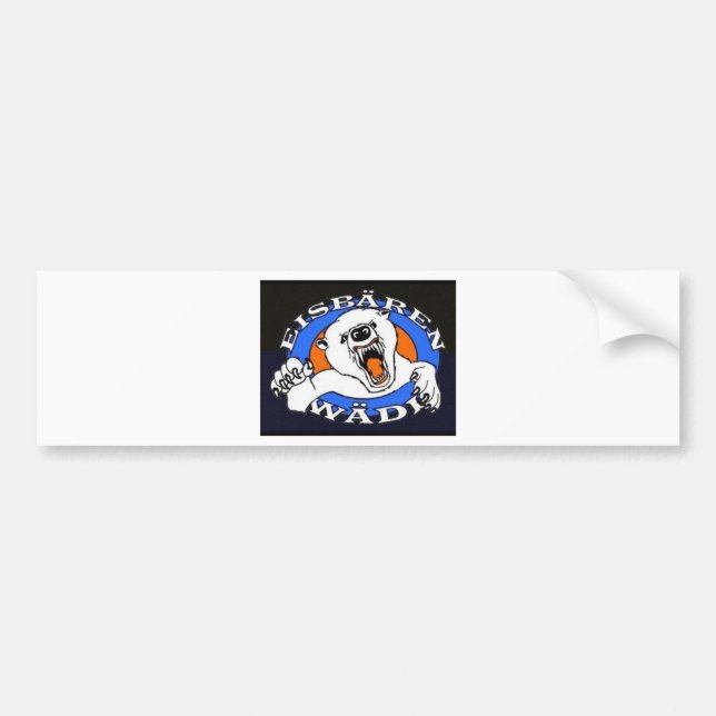 eibaeren waedi.gif bumper sticker (Front)