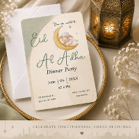 Eid Al Adha Dusty Green Sheep Dinner Party