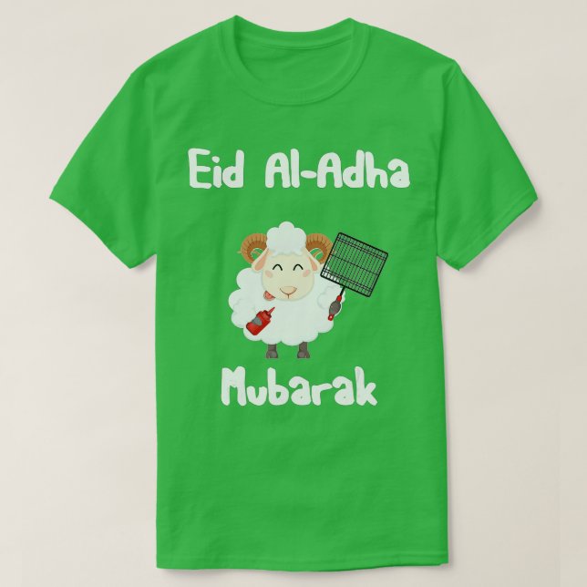 Eid Al-Adha Eid Mubarak 2021 Happy Eid Day All Mus T-Shirt (Design Front)