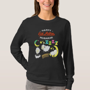 Eid Al Adha Eid Mubarak Happy Eid Day Muslim 3 T-Shirt