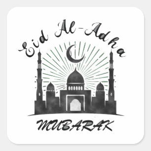 EID AL ADHA MUBARAK 2023  SQUARE STICKER