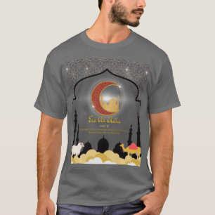 Eid al Adha Mubarak 🌙✨ Celebration of Sacrifice & T-Shirt