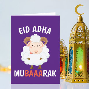 Eid Al Adha Mubarak For Muslim Card