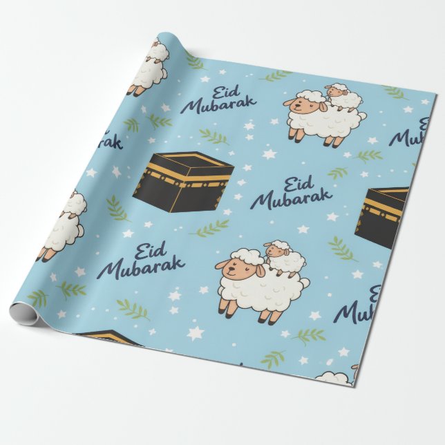 Eid-al-adha Wrapping Paper (Unrolled)