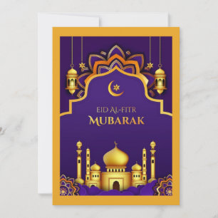 Eid Al-Fitr Greeting Card