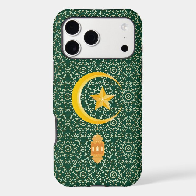 Eid al Fitr Mubarak Ramadan Kareem Moon Star (Back)