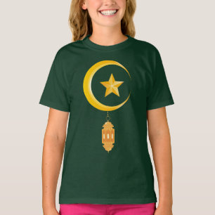 Eid al Fitr Mubarak Ramadan Kareem Moon Star T-Shirt