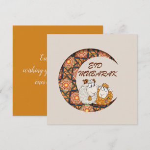eid aladha mubarak 2025 holiday card